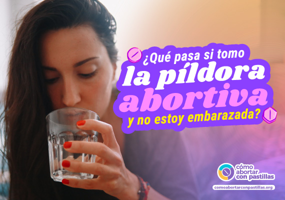 Ilustración de píldoras abortivas con información sobre su uso y efectos si no estás embarazada