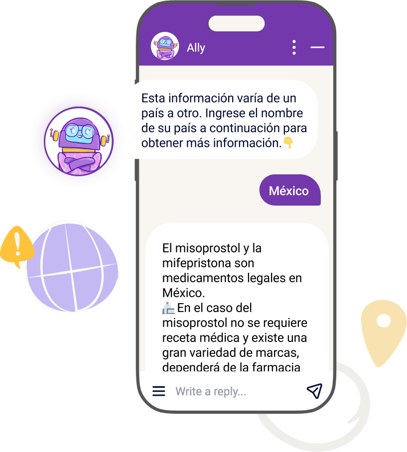 Disponibilidad de las pastillas abortivas Misoprostol y Mifepristona en México.
